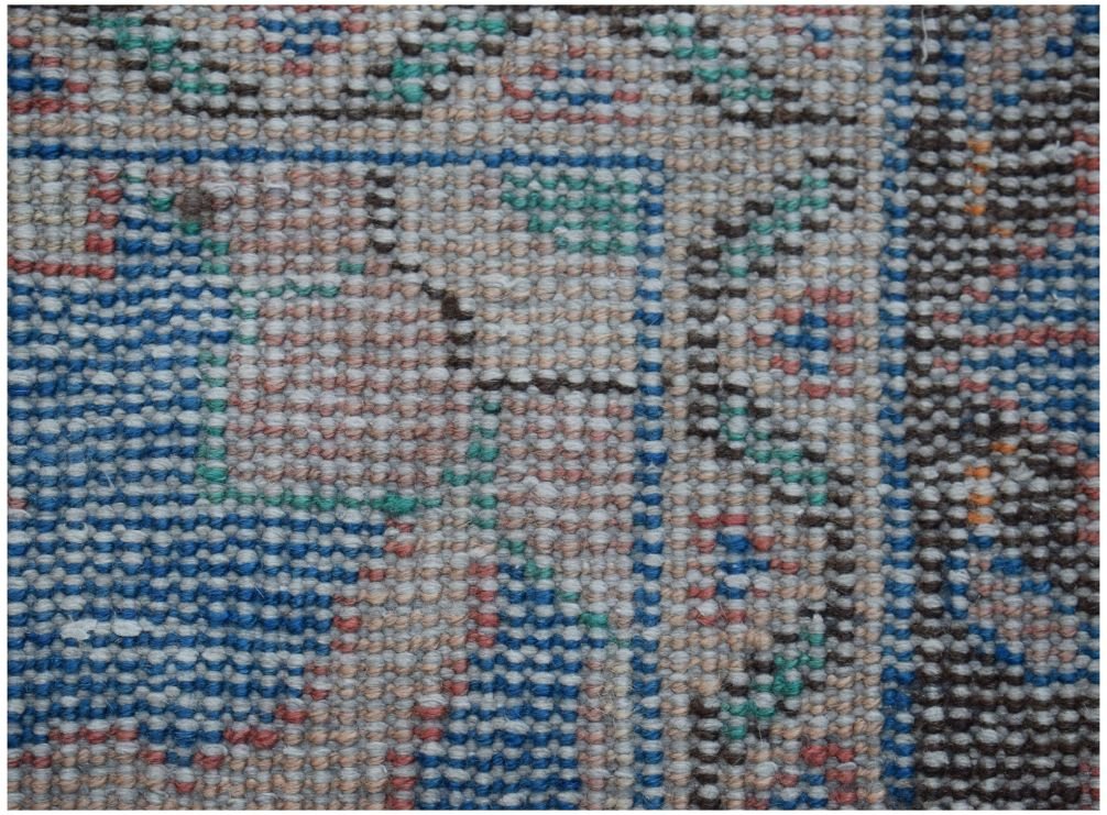 Handmade Tribal Abrash Collection Hallway Runner | 400 x 101 cm | 13'1" x 3'4" - Najaf Rugs & Textile