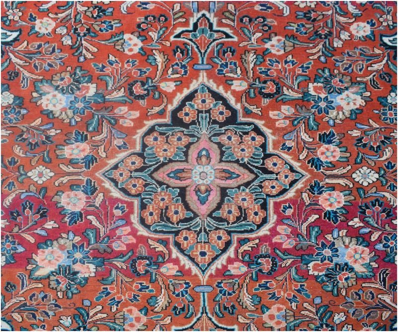 Handmade Tribal Abrash Collection Rug | 311 x 210 cm | 10'2" x 6'11" - Najaf Rugs & Textile