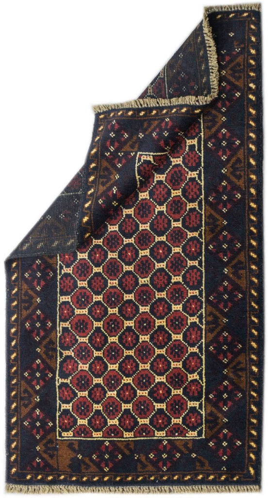 Handmade Tribal Afghan Balouch Rug | 132 x 78 cm - Najaf Rugs & Textile