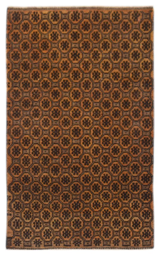 Handmade Tribal Afghan Balouch Rug | 134 x 80 cm | 4'5" x 2'7" - Najaf Rugs & Textile