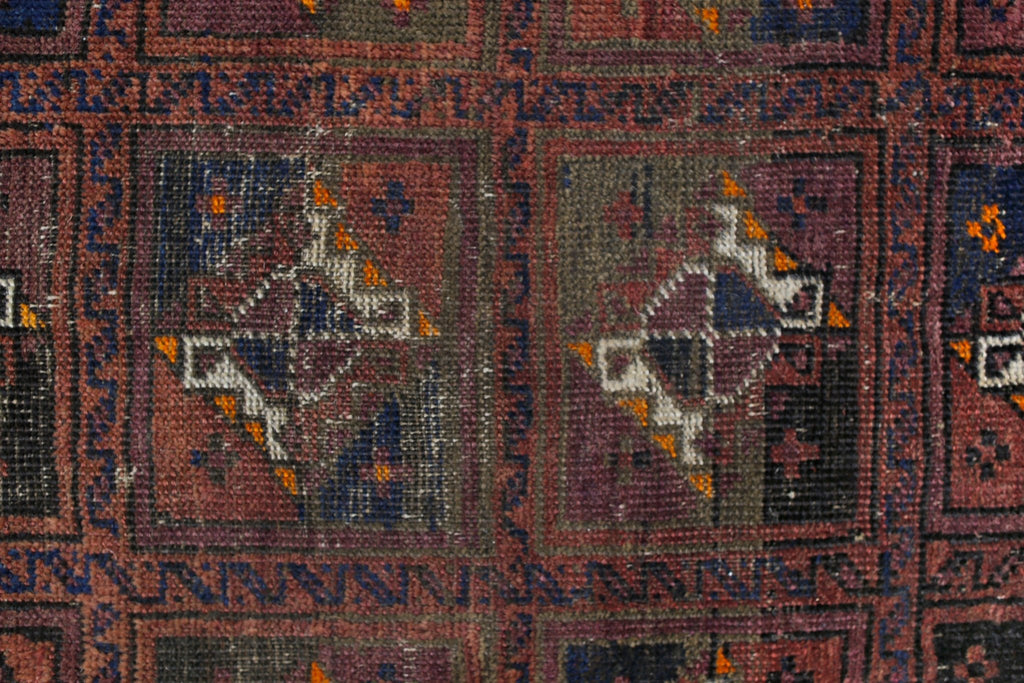 Handmade Tribal Afghan Balouch Rug | 148 x 76 cm | 4'10" x 2'6" - Najaf Rugs & Textile