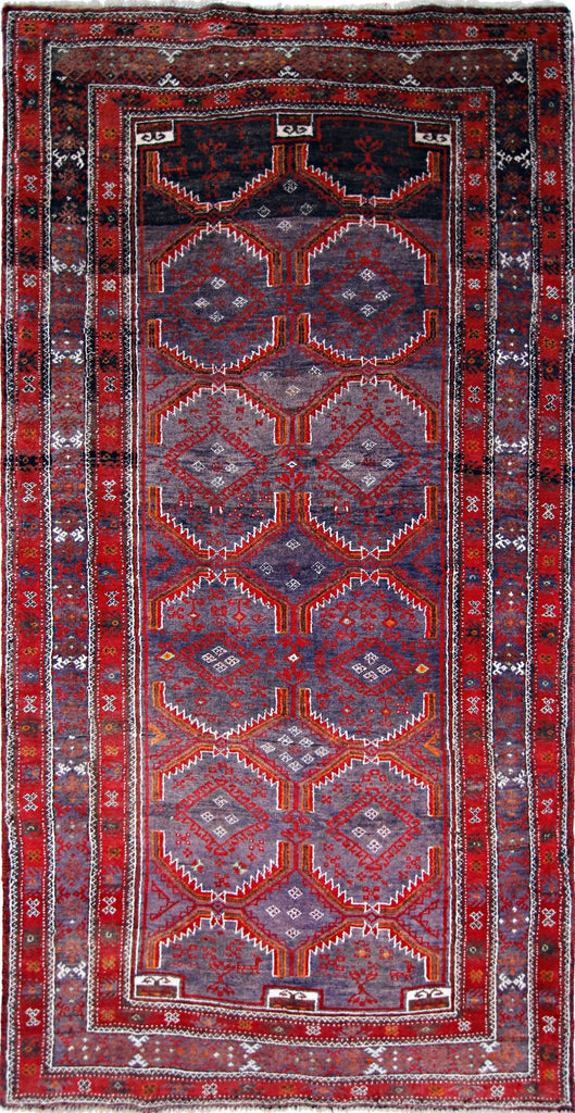 Handmade Tribal Afghan Balouch Rug | 159 x 81 cm | 4'10" x 2'8" - Najaf Rugs & Textile