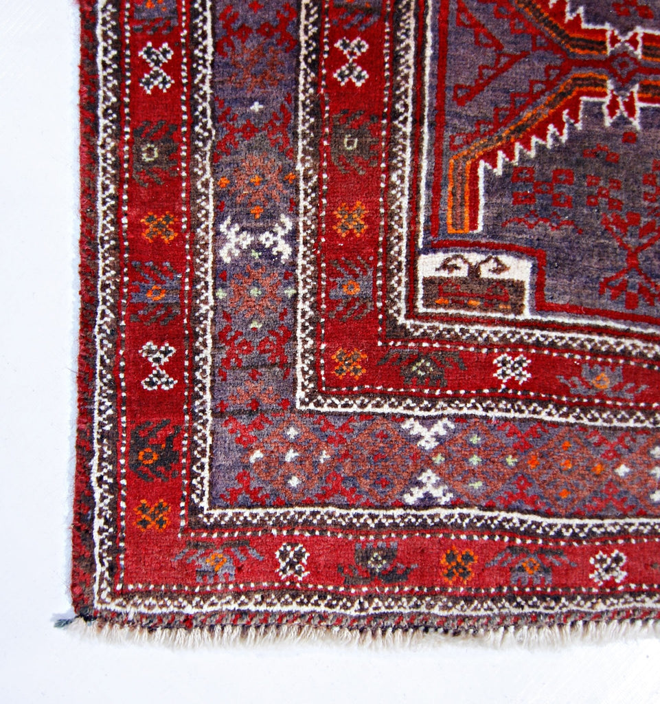Handmade Tribal Afghan Balouch Rug | 159 x 81 cm | 4'10" x 2'8" - Najaf Rugs & Textile