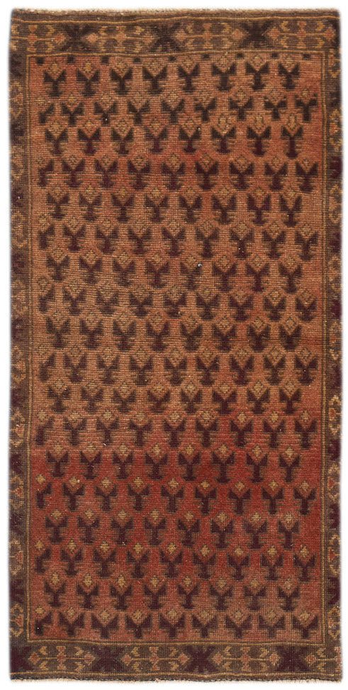 Handmade Tribal Afghan Balouch Rug | 162 x 79 cm | 5'4" x 2'7" - Najaf Rugs & Textile