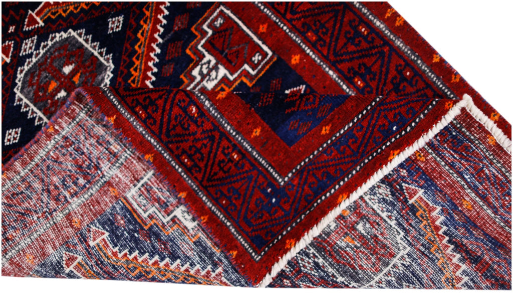 Handmade Tribal Afghan Balouch Rug | 163 x 79 cm | 5'4" x 2'7" - Najaf Rugs & Textile