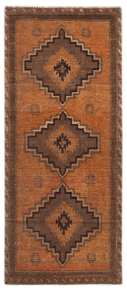 Handmade Tribal Afghan Balouch Rug | 173 x 76 cm | 5'8" x 2'6" - Najaf Rugs & Textile