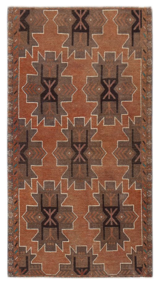 Handmade Tribal Afghan Balouch Rug | 177 x 101 cm | 5'10" x 2'4" - Najaf Rugs & Textile