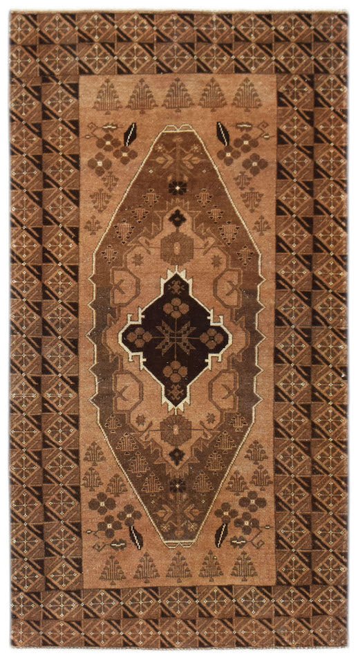 Handmade Tribal Afghan Balouch Rug | 187 x 100 cm | 6'2" x 3'3" - Najaf Rugs & Textile