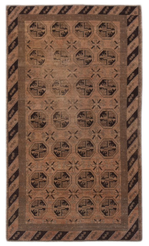 Handmade Tribal Afghan Balouch Rug | 188 x 105 cm | 6'2" x 3'5" - Najaf Rugs & Textile