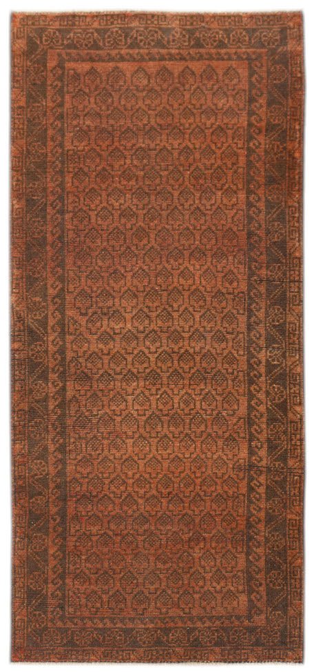 Handmade Tribal Afghan Balouch Rug | 193 x 89 cm | 6'4" x 2'11" - Najaf Rugs & Textile