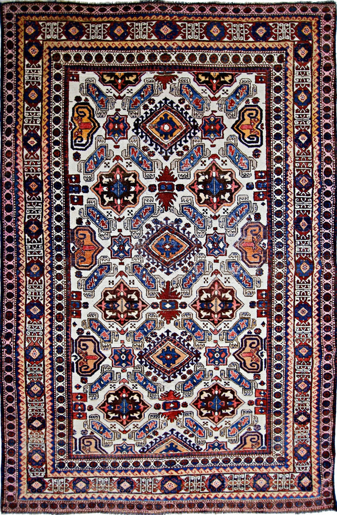 Handmade Tribal Afghan Balouch Rug | 256 x 155 cm | 8'5" x 5'1" - Najaf Rugs & Textile