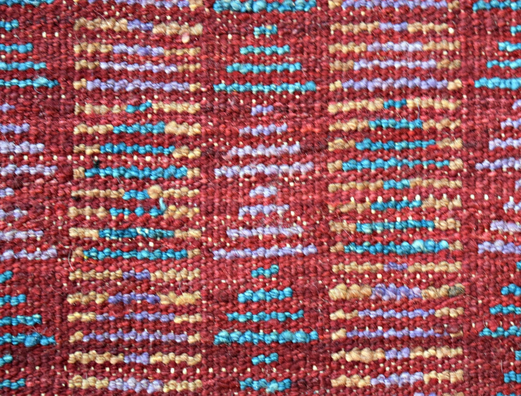 Handmade Tribal Afghan Berber Rug | 134 x 89 cm | 4'5" x 2'11" - Najaf Rugs & Textile