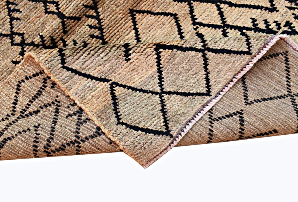 Handmade Tribal Afghan Berber Rug | 137 x 93 cm | 4'6" x 3' - Najaf Rugs & Textile