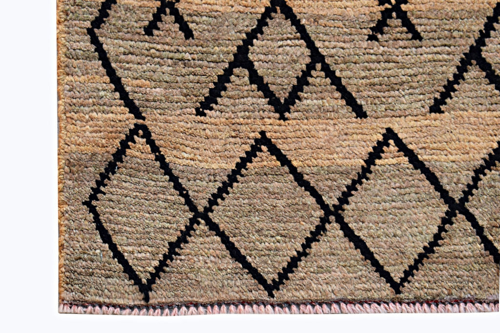 Handmade Tribal Afghan Berber Rug | 137 x 93 cm | 4'6" x 3' - Najaf Rugs & Textile