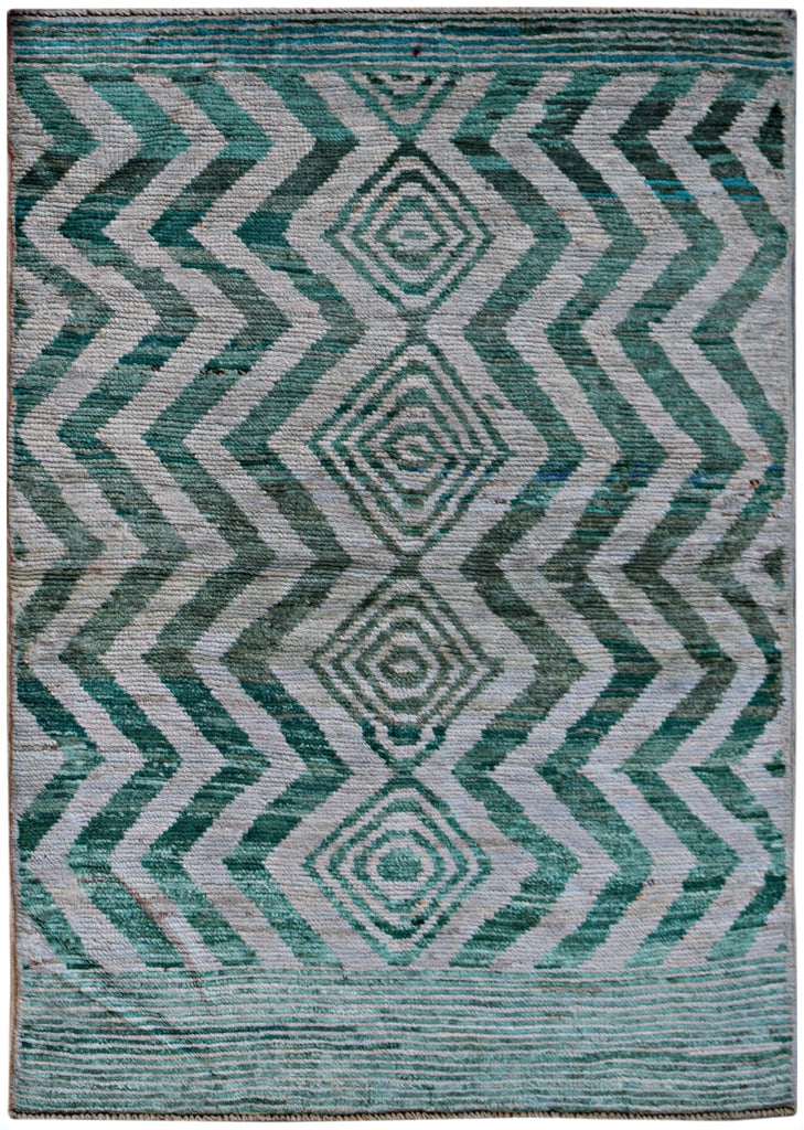 Handmade Tribal Afghan Berber Rug | 173 x 109 cm | 5'8" x 3'7" - Najaf Rugs & Textile