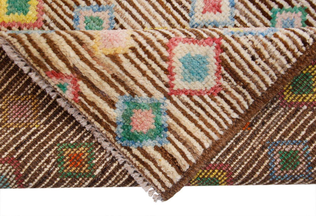 Handmade Tribal Afghan Rug | 150 x 102 cm | 4'11" x 3'4" - Najaf Rugs & Textile