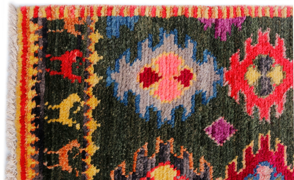 Handmade Tribal Afghan Rug | 156 x 95 cm | 5'2" x 3'2" - Najaf Rugs & Textile