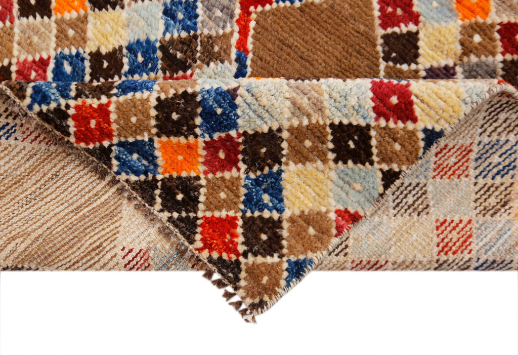 Handmade Tribal Afghan Rug | 163 x 111 cm | 5'4" x 3'8" - Najaf Rugs & Textile