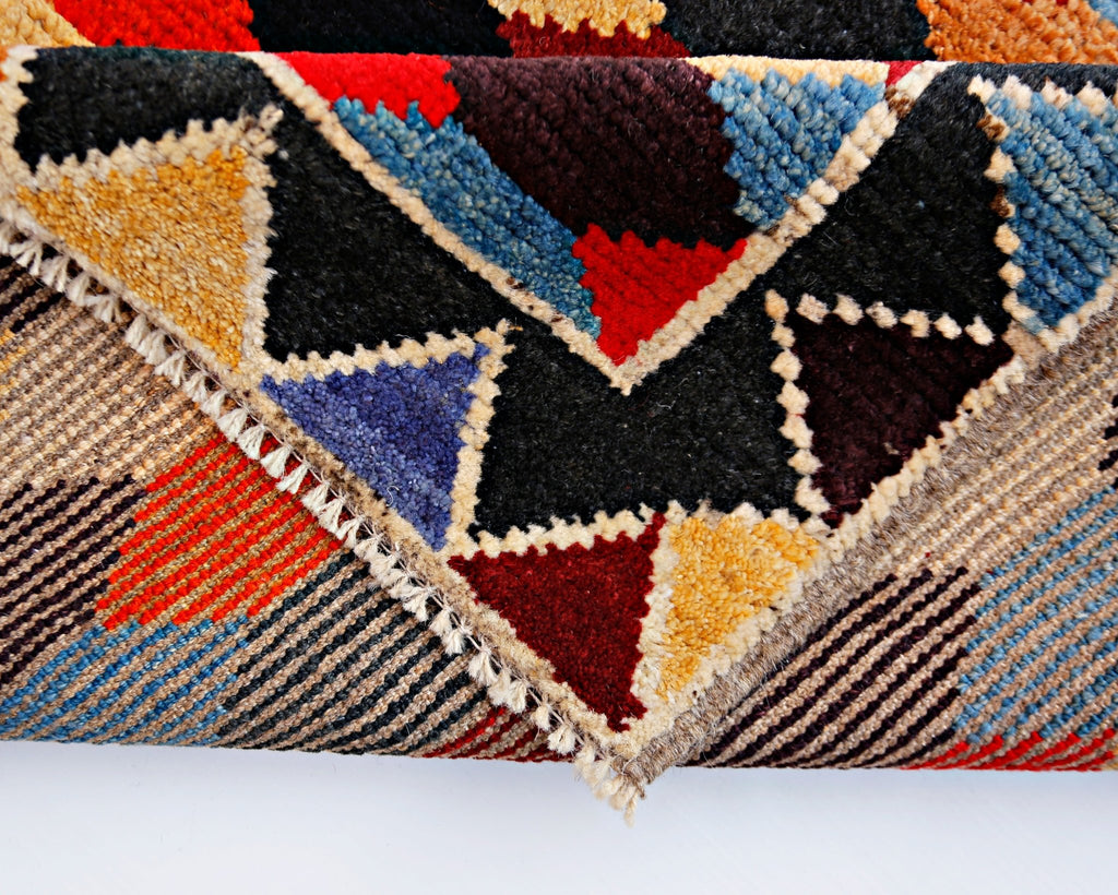 Handmade Tribal Afghan Rug | 165 x 119 cm | 5'5" x 3'11" - Najaf Rugs & Textile