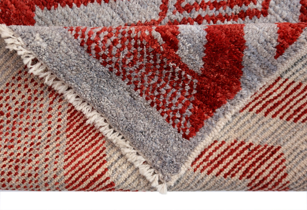 Handmade Tribal Afghan Rug | 166 x 124 cm | 5'6" x 4'1" - Najaf Rugs & Textile