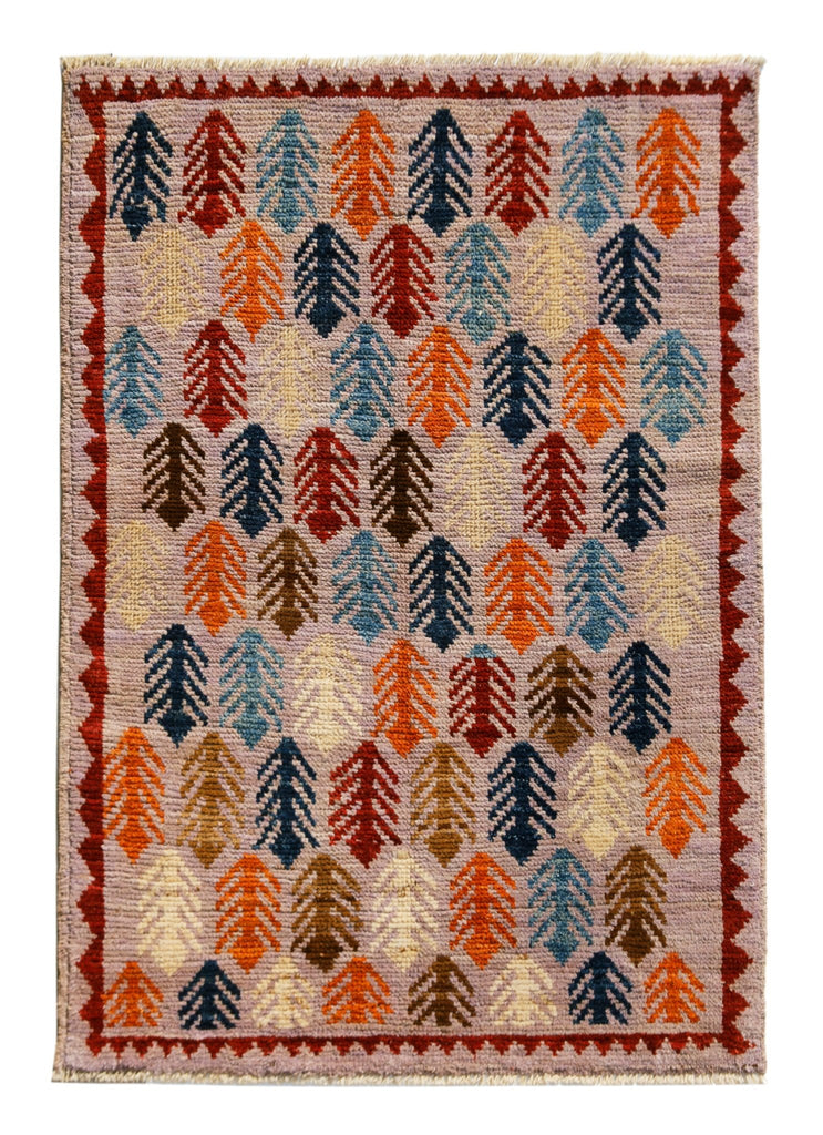 Handmade Tribal Afghan Rug | 170 x 121 cm | 5'7" x 4' - Najaf Rugs & Textile