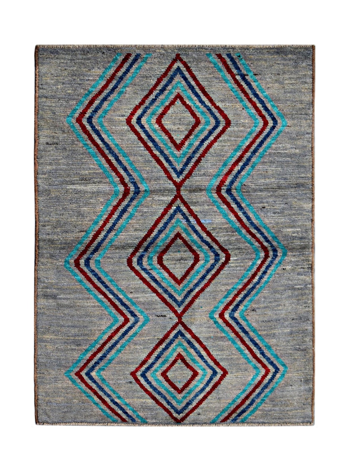 Handmade Tribal Afghan Rug | 171 x 113 cm | 5'8" x 3'9" - Najaf Rugs & Textile