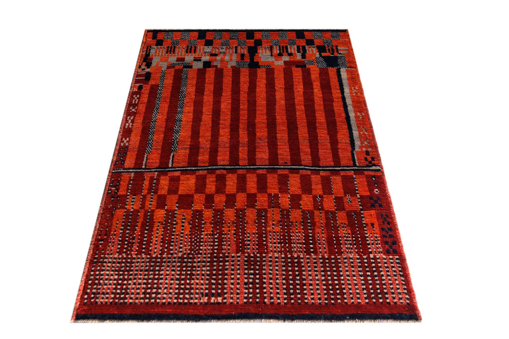 Handmade Tribal Afghan Rug | 173 x 119 cm | 5'9" x 3'11" - Najaf Rugs & Textile