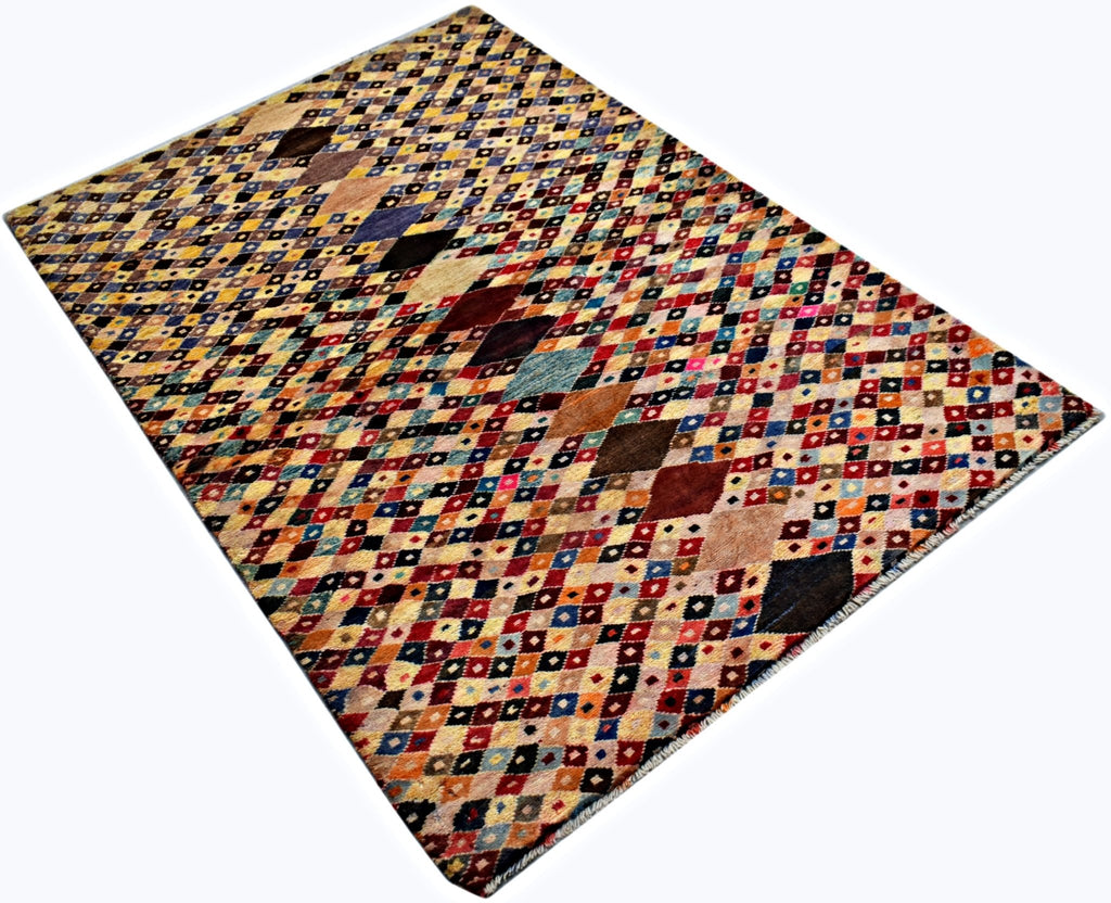 Handmade Tribal Afghan Rug | 176 x 115 cm | 5'9" x 3'9" - Najaf Rugs & Textile