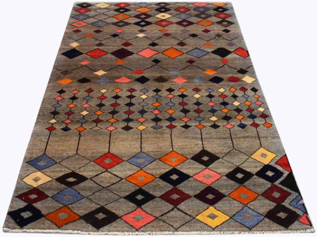 Handmade Tribal Afghan Rug | 184 x 120 cm | 6' x 3'11" - Najaf Rugs & Textile