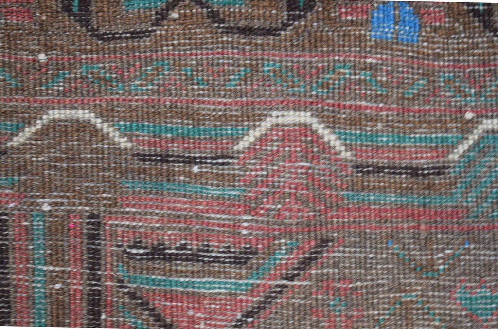 Handmade Tribal Afghan Rug | 207 x 112 cm | 6'10" x 3'8" - Najaf Rugs & Textile