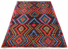 Handmade Tribal Afghan Rug | 278 x 189 cm | 9'12" x 6'2" - Najaf Rugs & Textile