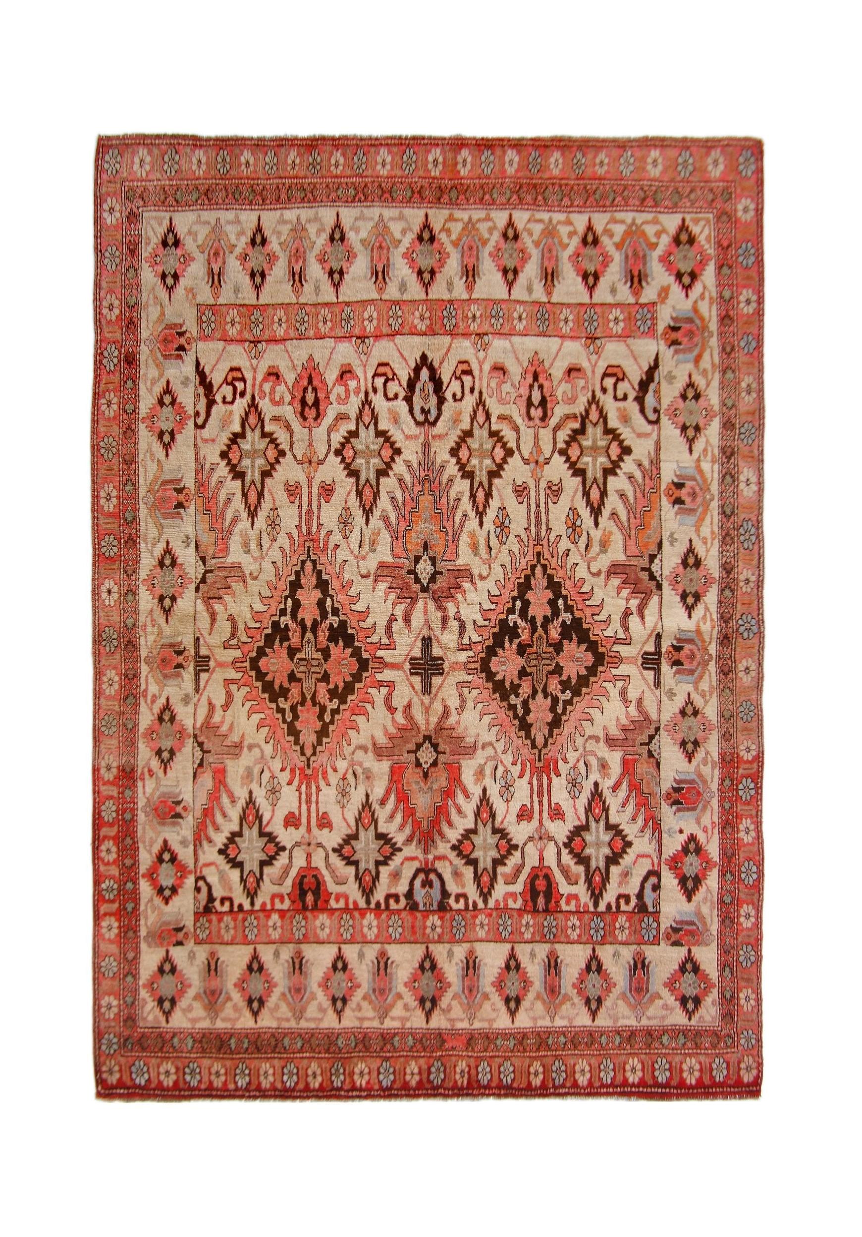 Handmade Tribal Afghan Rug | 284 x 212 cm | 9'4" x 7' - Najaf Rugs & Textile