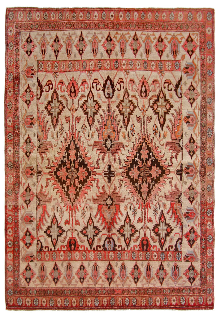 Handmade Tribal Afghan Rug | 284 x 212 cm | 9'4" x 7' - Najaf Rugs & Textile