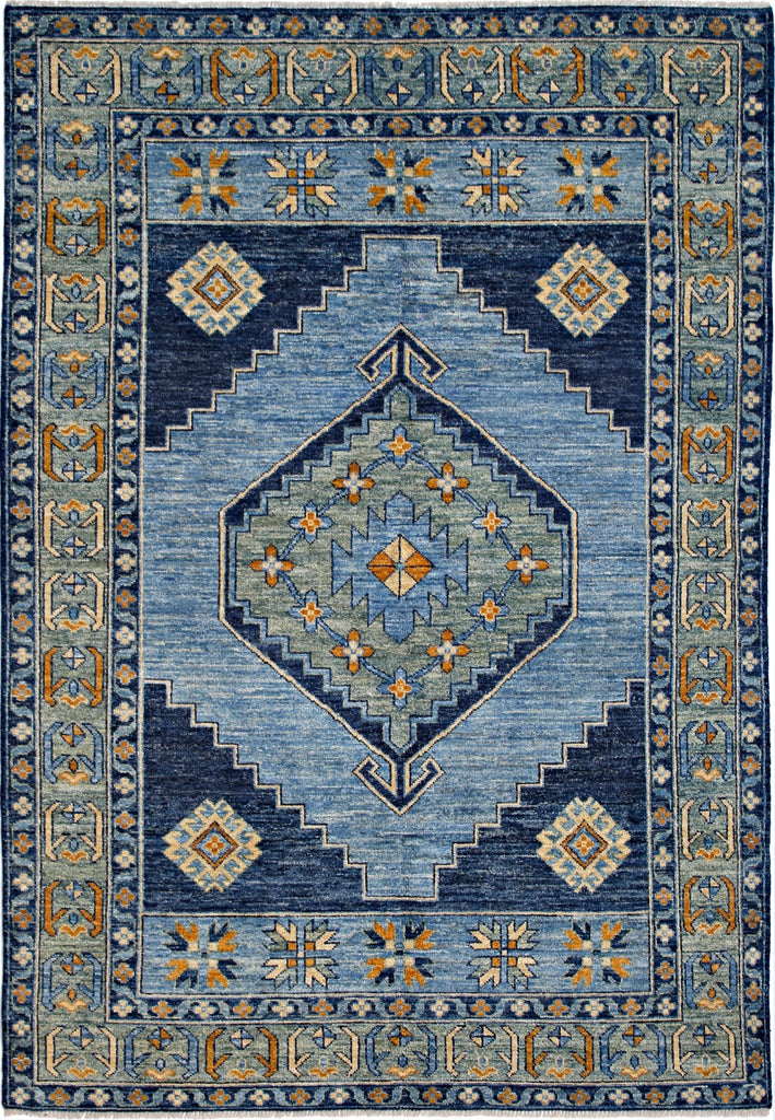Handmade Tribal Afghan Rug | 287 x 199 cm | 9'5" x 6'6" - Najaf Rugs & Textile
