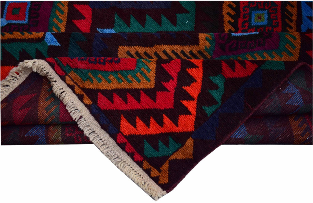 Handmade Tribal Afghan Rug | 292 x 198 cm | 9'5" x 6'5" - Najaf Rugs & Textile