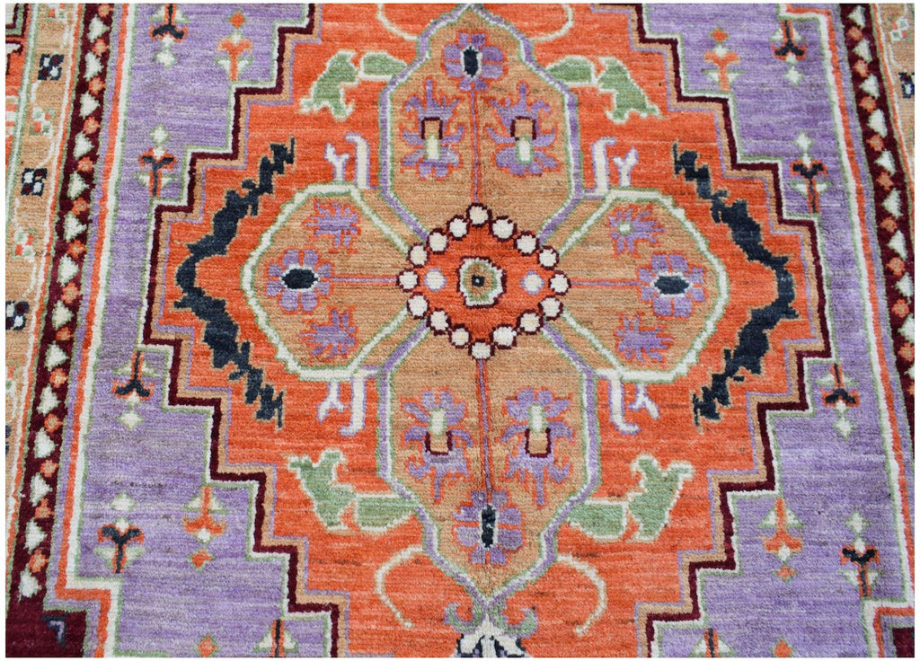 Handmade Tribal Afghan Rug | 297 x 188 cm | 9'9" x 6'2" - Najaf Rugs & Textile