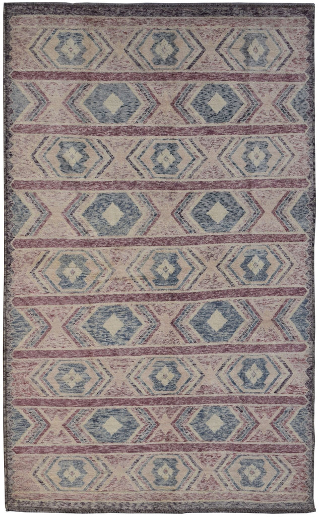 Handmade Tribal Afghan Rug | 297 x 198 cm | 9'9" x 6'6" - Najaf Rugs & Textile