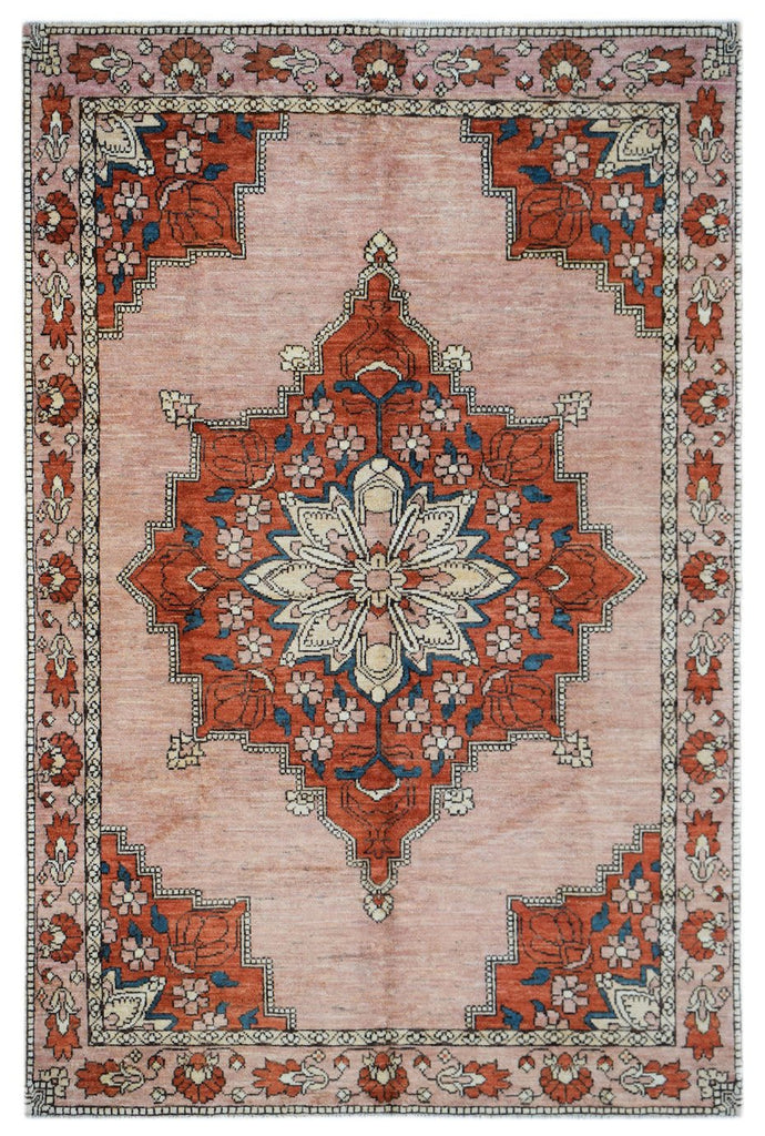 Handmade Tribal Afghan Rug | 307 x 200 cm | 10'1" x 6'7" - Najaf Rugs & Textile