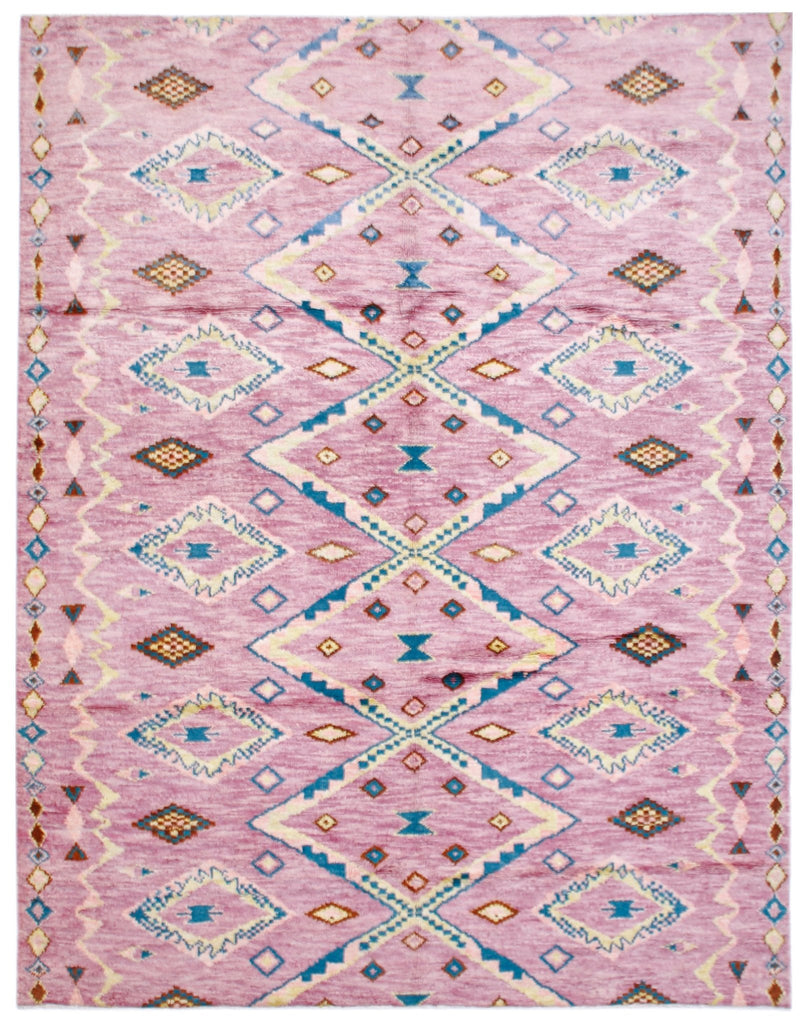 Handmade Tribal Afghan Rug | 307 x 242 cm | 10'1" x 7'11" - Najaf Rugs & Textile