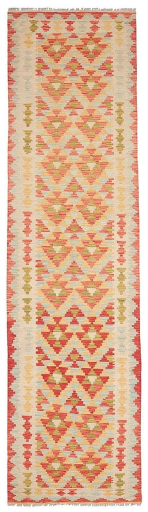 Handmade Tribal Kilim Hallway Runner | 304 x 81 cm - Najaf Rugs & Textile