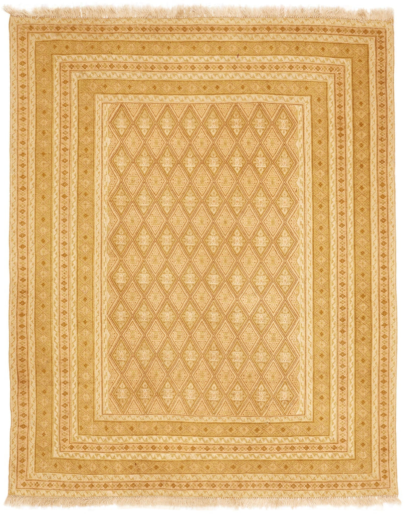 Handmade Tribal Mashwani Rug | 193 x 153 cm | 6'3" x 5' - Najaf Rugs & Textile