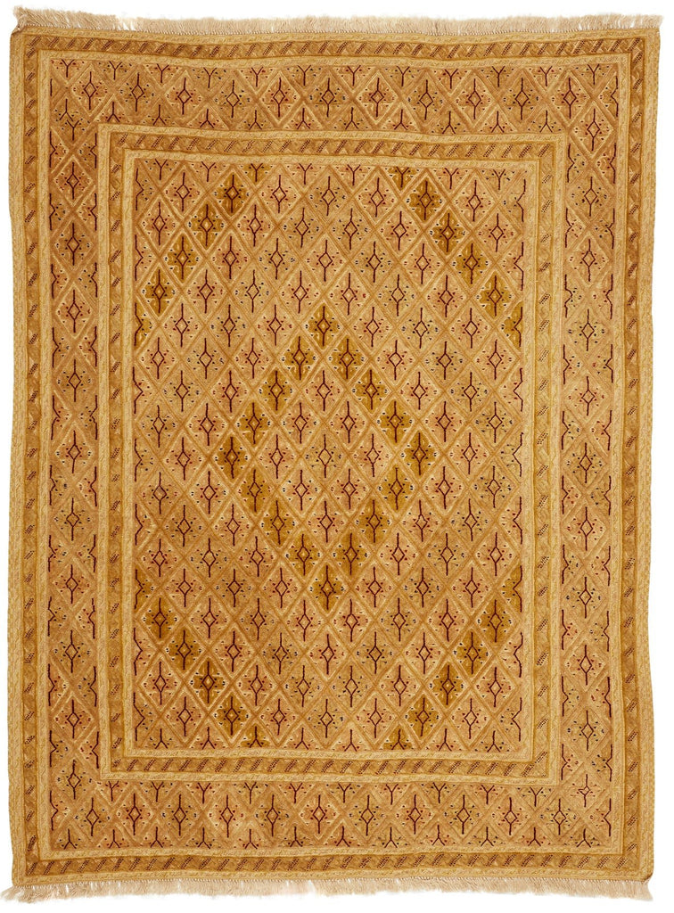 Handmade Tribal Mashwani Rug | 198 x 152 cm | 6'5" x 4'9" - Najaf Rugs & Textile