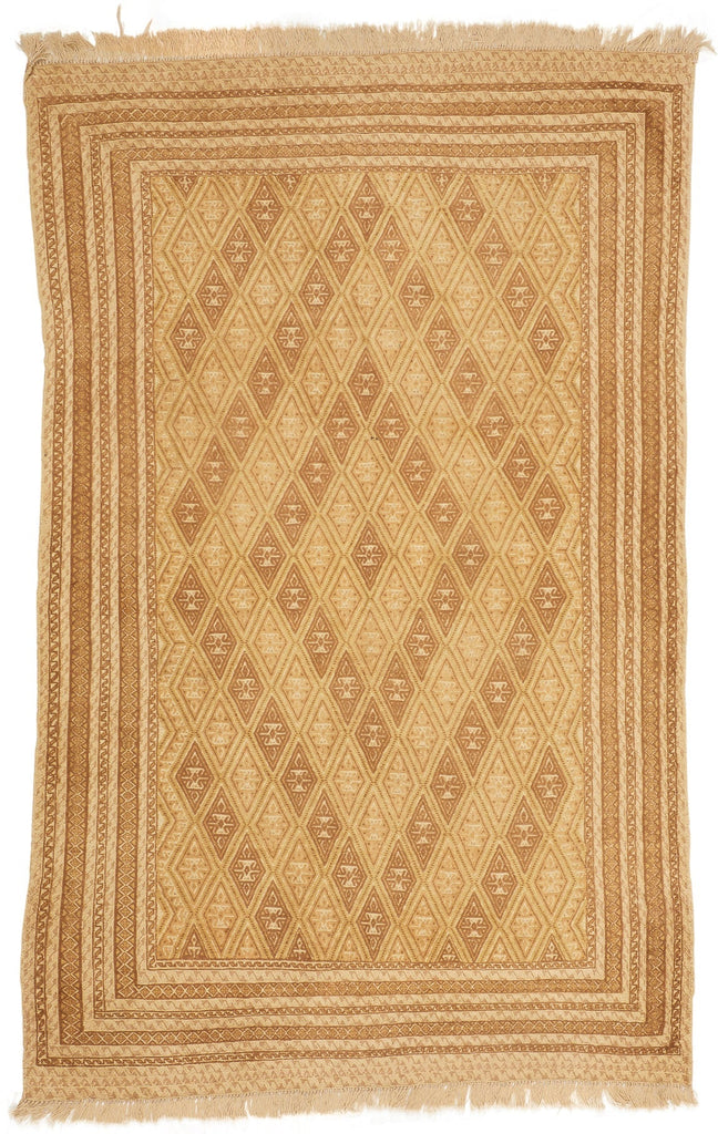 Handmade Tribal Mashwani Rug | 203 x 125 cm | 6'6" x 4'10" - Najaf Rugs & Textile