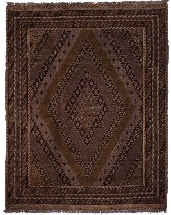 Handmade Tribal Overdyed Mashwani Rug | 203 x 155 cm - Najaf Rugs & Textile