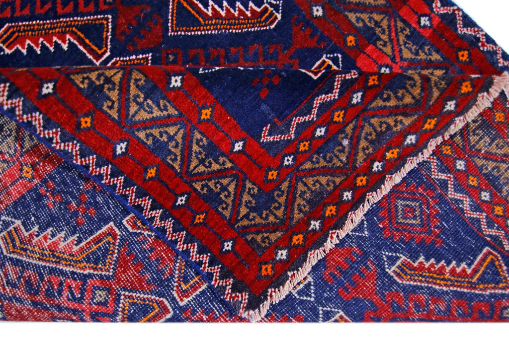 Handmade Tribal Persian Balouch Rug | 173 x 92 cm | 5'8" x 3' - Najaf Rugs & Textile