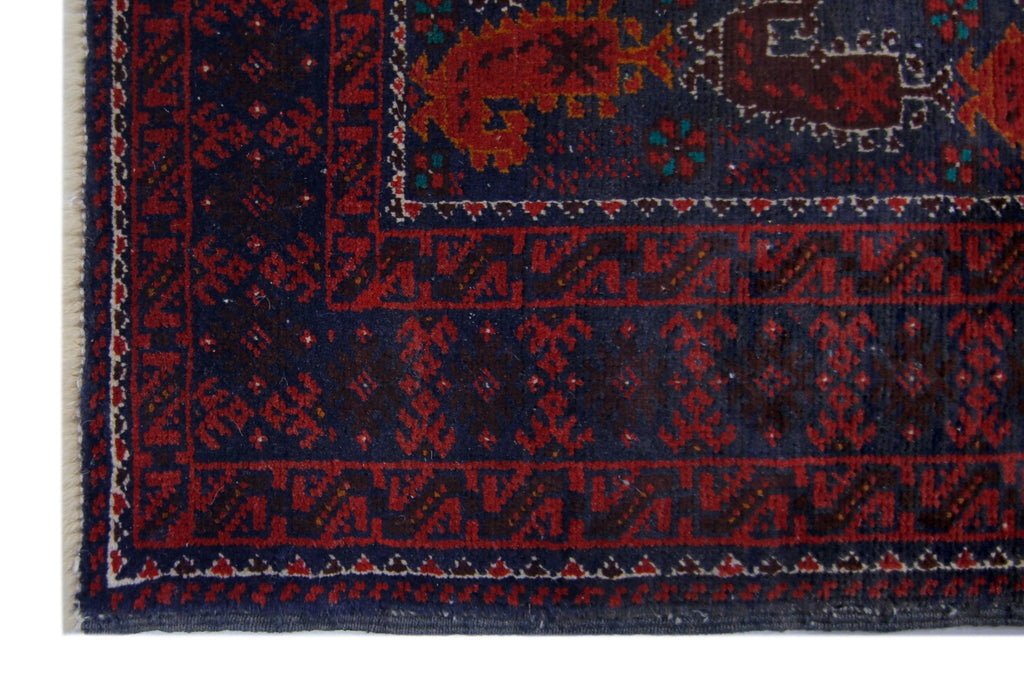 Handmade Tribal Persian Balouch Rug | 175 x 107 cm | 5'9" x 3'6" - Najaf Rugs & Textile