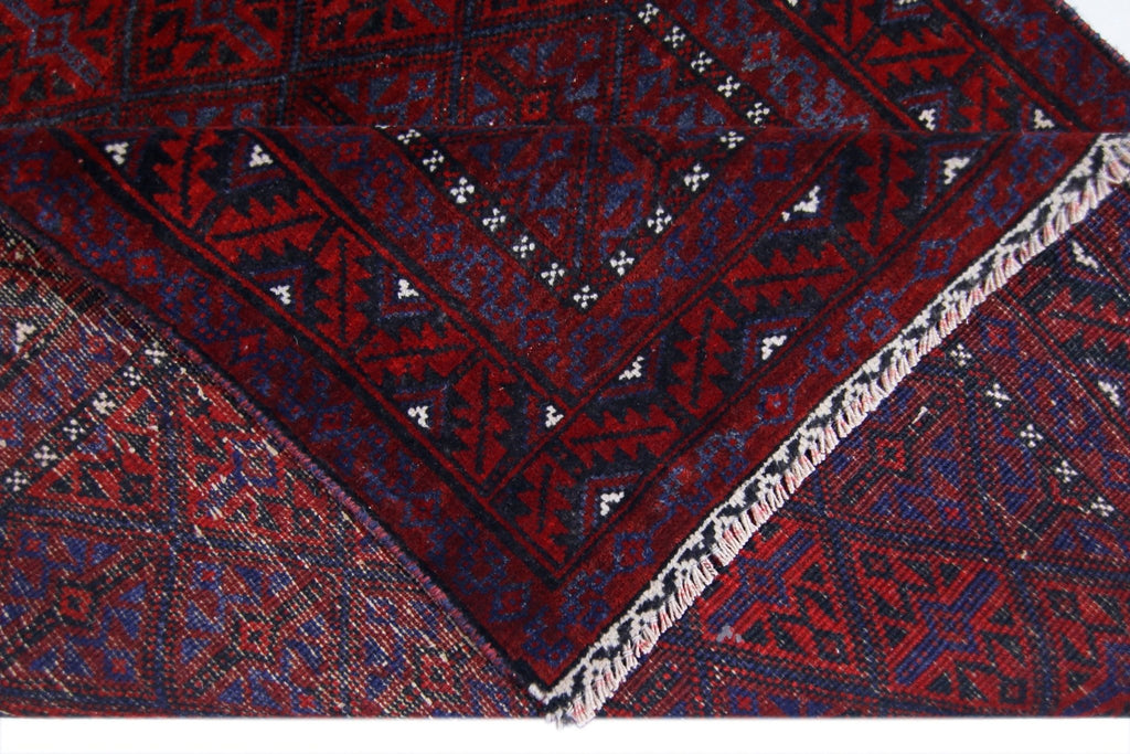 Handmade Tribal Persian Balouch Rug | 192 x 93 cm | 6'4" x 3'1" - Najaf Rugs & Textile