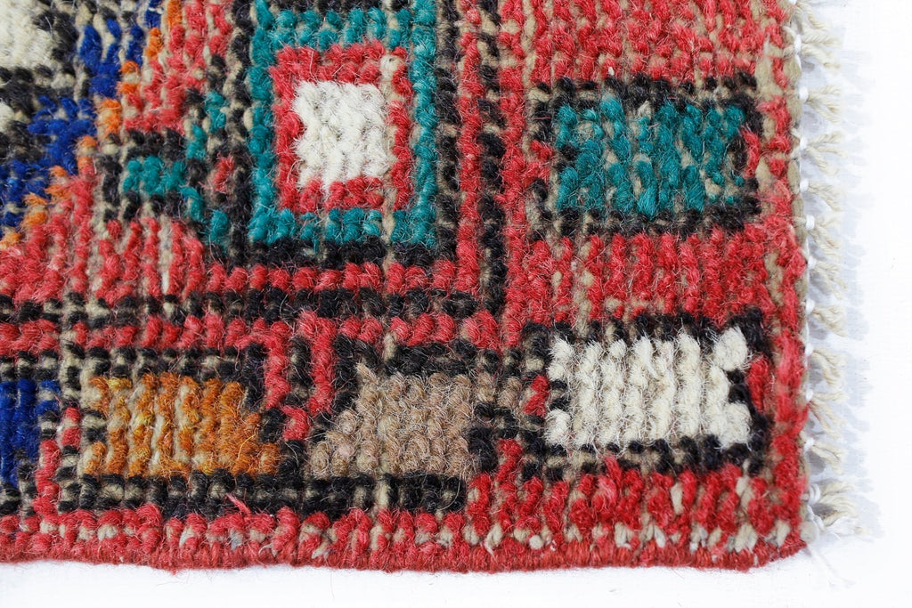 Handmade Ultra Mini Vintage Turkish Rug | 53 x 36 cm | 1'9 x 1'2" - Najaf Rugs & Textile