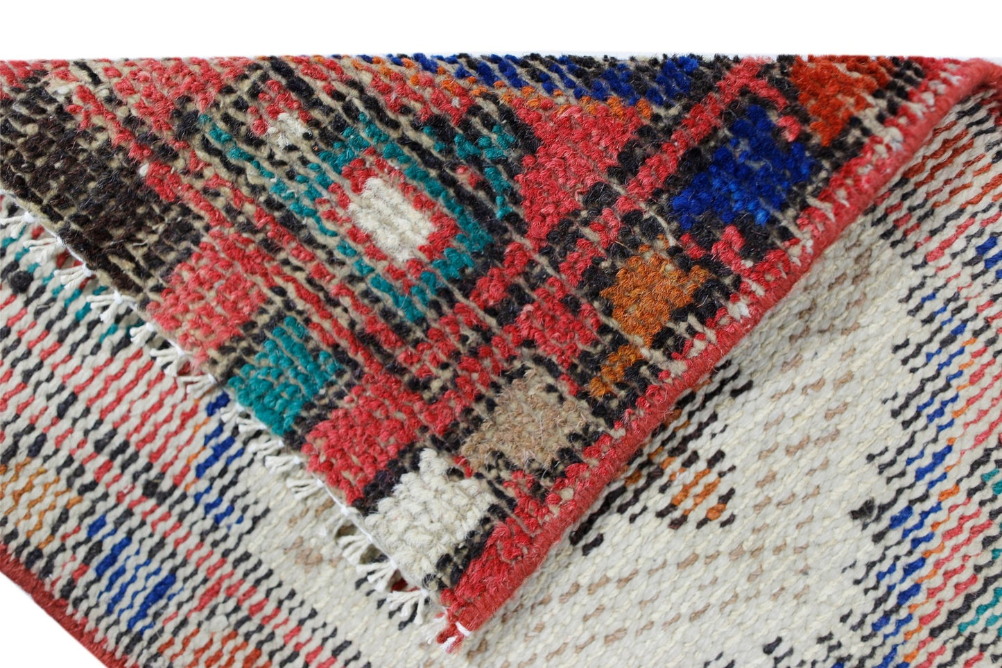 Handmade Ultra Mini Vintage Turkish Rug | 53 x 36 cm | 1'9 x 1'2" - Najaf Rugs & Textile
