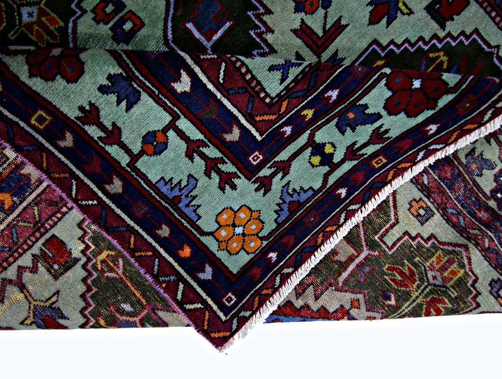 Handmade Vintage Caucasian Rug | 172 x 126 cm | 5'8" x 4'1" - Najaf Rugs & Textile